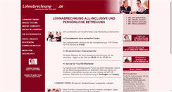 Desktop Screenshot of lohnabrechnung-24.de